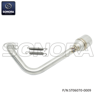 Exhaust front pipe for Piaggio 2V scooter（P/N:ST06070-0009) Top Quality
