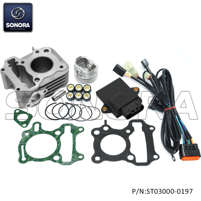 Kymco 80CC E5 ECU with big bore cylinder kit（P/N:ST03000-0197）top Quality