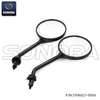 Mirror set for Vespa gloss black (P/N:ST06027-0056 ） Top Quality 