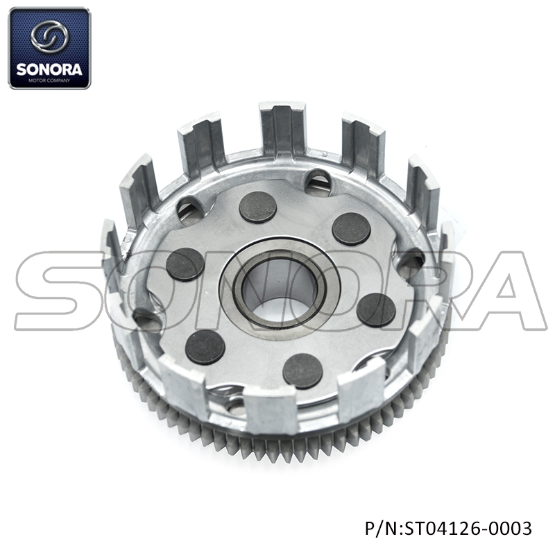 DERBI 50 Clutch basket with gear (P/N:ST04126-0003） Top Quality 