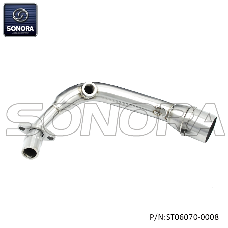 Exhaust front pipe for Piaggio 3V scooter（P/N:ST06070-0008) Top Quality