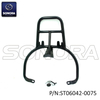 Rear carrrier for Vespa Sprint glossy black (P/N:ST06042-0075) Top Quality
