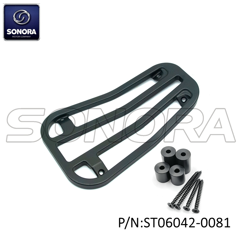 Premium quality CNC Luggage rack for Vespa Sprint matt black (P/N:ST06042-0081) Top Quality