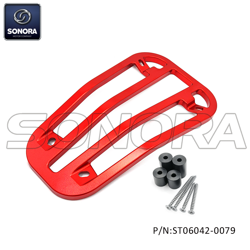  Premium quality CNC Luggage rack for Vespa Sprint Primavera red (P/N:ST06042-0079) Top Quality