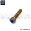 Stainless steel M6x20 high quality rainbow color(P/N:ST08004-0074) High Quality
