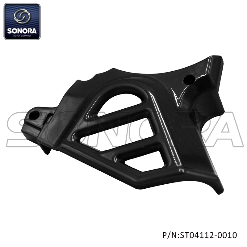 Minarelli AM6 Sproket cover-Glossy black （P/N:ST04112-0010）Top quality 