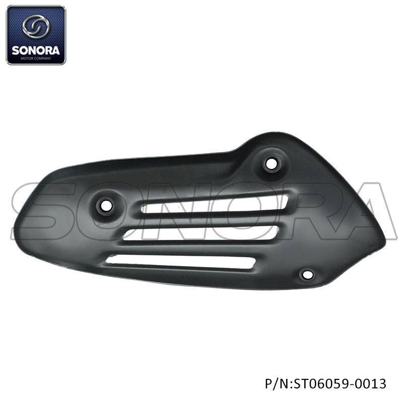 Heat shield protector Vespa Primavera Sprint matt black(P/N:ST06059-0013) Top Quality