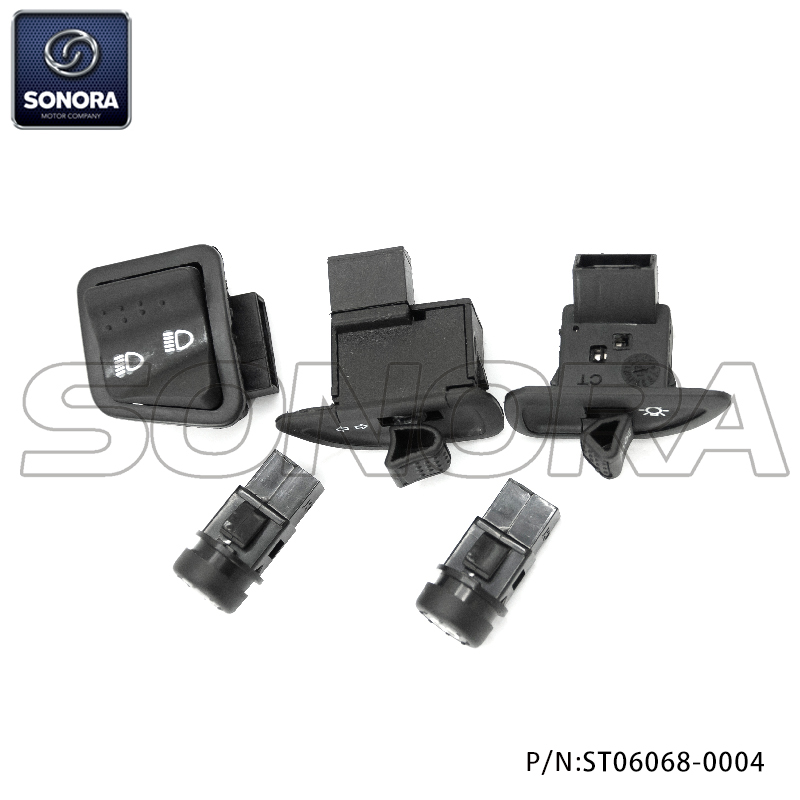 Switch set for Piaggio Zip 50cc 5pcs (P/N:ST06068-0004) Top Quality