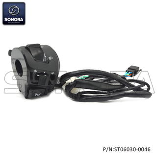 SYM JETX125 (EUR5) LC watercooled LEFT HANDLE SWITCH ASSY.,MODEL 2 REAR DISC 35200-XN1-010（P/N:ST06030-0046） Top Quality