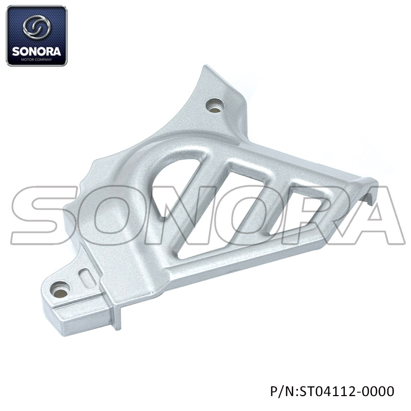Minarelli AM6 Sproket cover-Silver (P/N:ST04112-0000) Top Quality