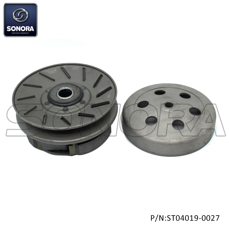 KYMCO MXU 250/300 AGILITY 300 PEOPLE 300 PULLEY SUB ASSY DRIVEN + CLUTCH OUTER 2301A-LBA7-900 + 22101-LBA7-900 (P/N:ST04019-0027) top quality