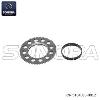  Starter crown for MBK Booster, Nitro, Ovetto (P/N:ST04093-0012) Top Quality
