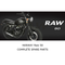 HANWAYRAW 50 Complete Motorcycle Spare Parts