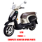 FIDDLE III for SYM FIDDLE 3 Complete Scooter Spare Parts Original Spare Parts
