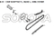 E-03 CAM SHAFT&CYL HEAD L SIDE COVER JET 14 XS175T-2 For SYM Spare Part Top Quality