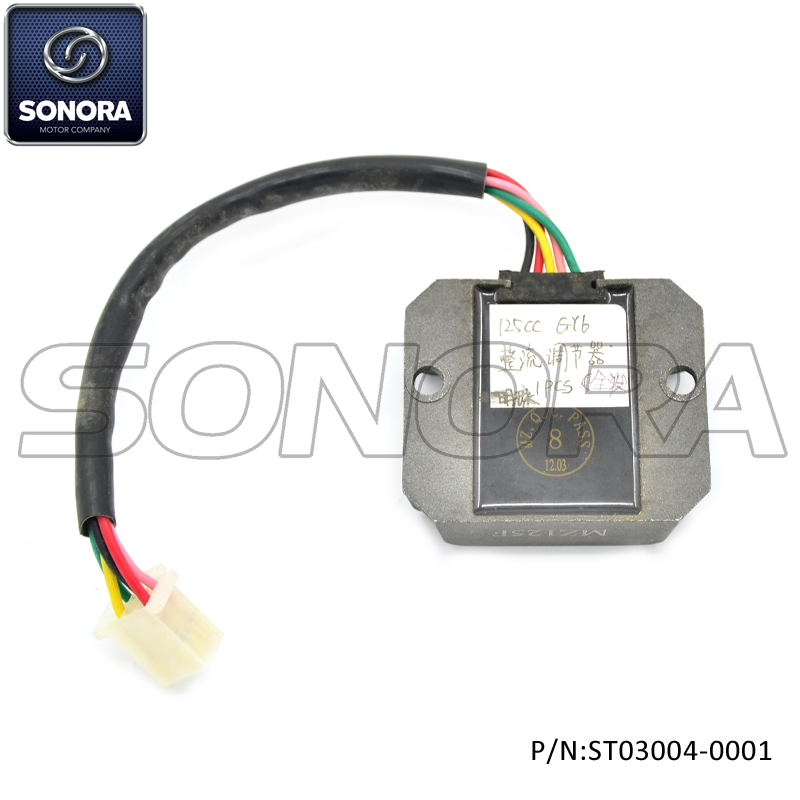GY6-50,139QMAB ,GY6-125 152QMI full wave charging Rectifier (P/N: ST03004-0001) Top Quality