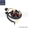 139QMAB STATOR HALF WAVE CHARGING NEW CONNECTOR (P/N:ST04055-0001) Top Quality