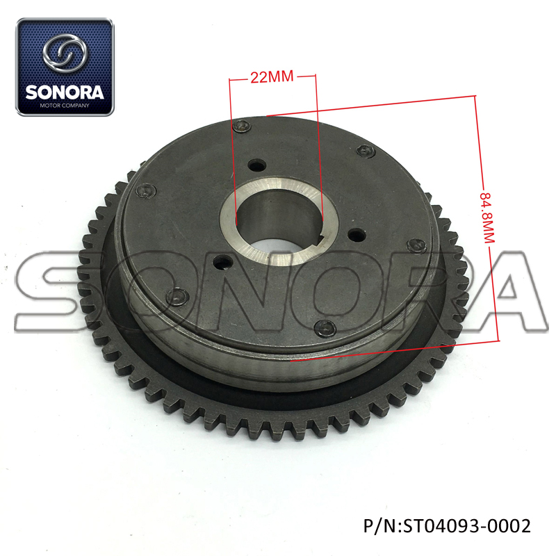 152QMI GY6 125CC One Way Starter Clutch (P/N:ST04093-0002) Complete Spare Parts High Quality