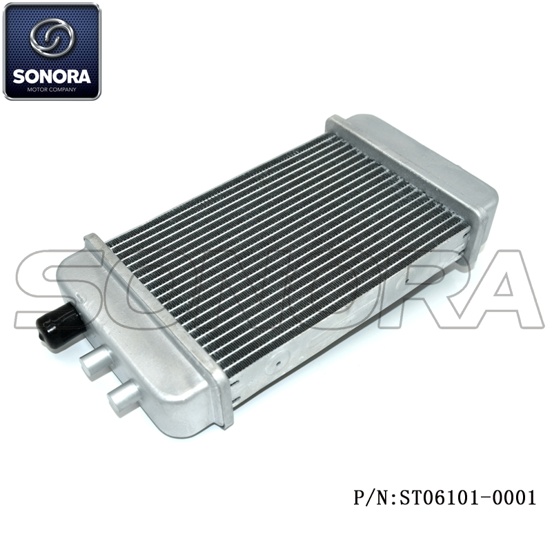 DERBI SENDAR RADIATOR with Thermostat Mounting hole (P/N:ST06101-0001) Top Quality