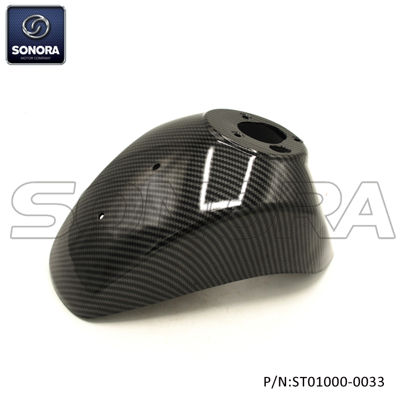 Vespa LX50 2T.LX125 4T.LX150 4T Front fender Carbon look(P/N:ST01000-0033) Top Quality