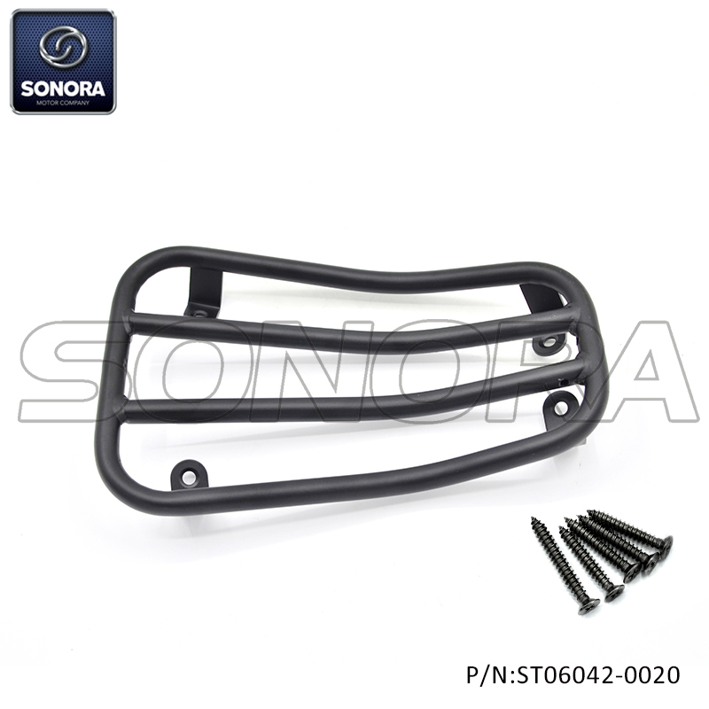 Vespa Primavera Sprint Luggage Carrier Footboard-Matt Black (P/N:ST06042-0020) Top Quality