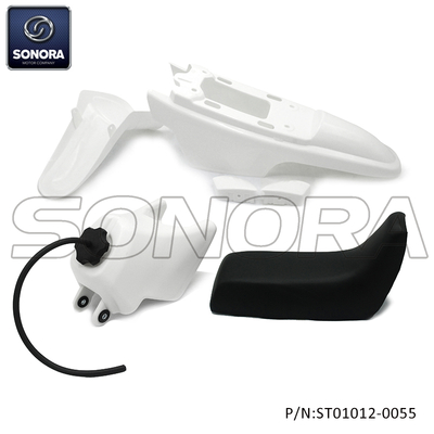 Yamaha PW50 Plastic Body Kit-White（P/N:ST01012-0055 ) Top Quality