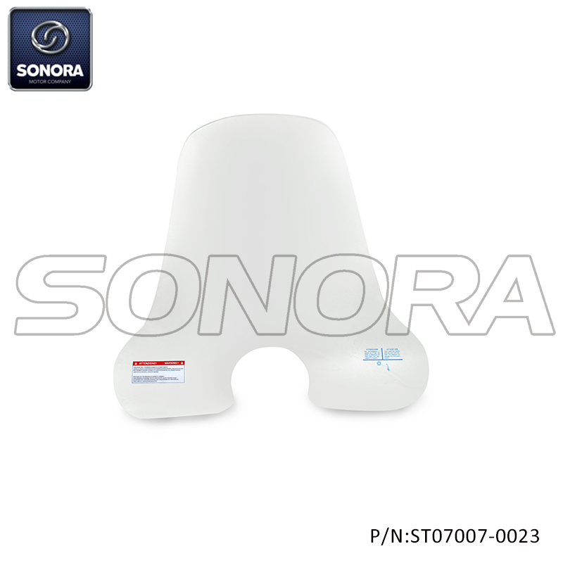 Grande Retro Torino High Windshield with Mounting Set Transparent (P/N:ST07007-0023) Original Quality