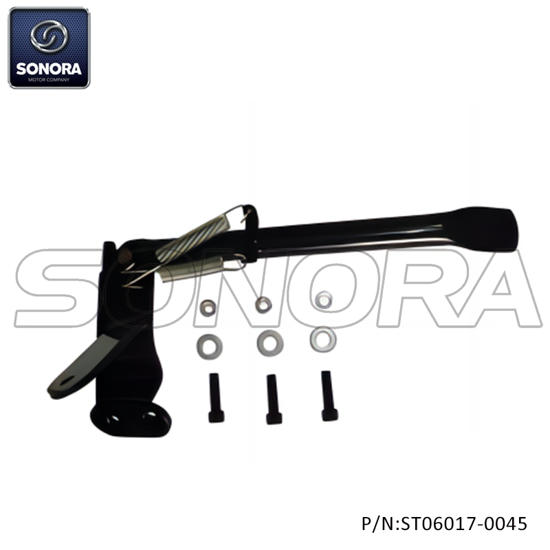 Side Stand for Peugeot 50 2t: X-Fight Vivacity Speedfight-1/2 Black (P/N:ST06017-0045) Top Quality