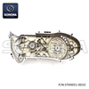 Vespa Primavera Sprint50cc 3V 4T Left Crankcase Cover-Glossy black(P/N:ST04051-0010)top Quality