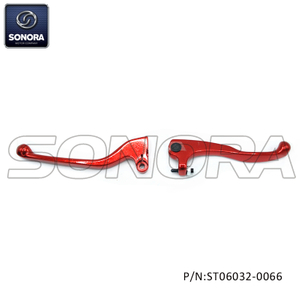 Derbit Rieju Lever set Red（P/N:ST06032-0066） Top Quali