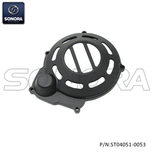 Ignition cover CNC Minarelli AM6. matt balck (P/N:ST04051-0053) Top Quality