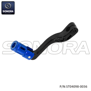 AM6 gear shift pedal black blue/black (P/N: ST04098-0036) Top Quality