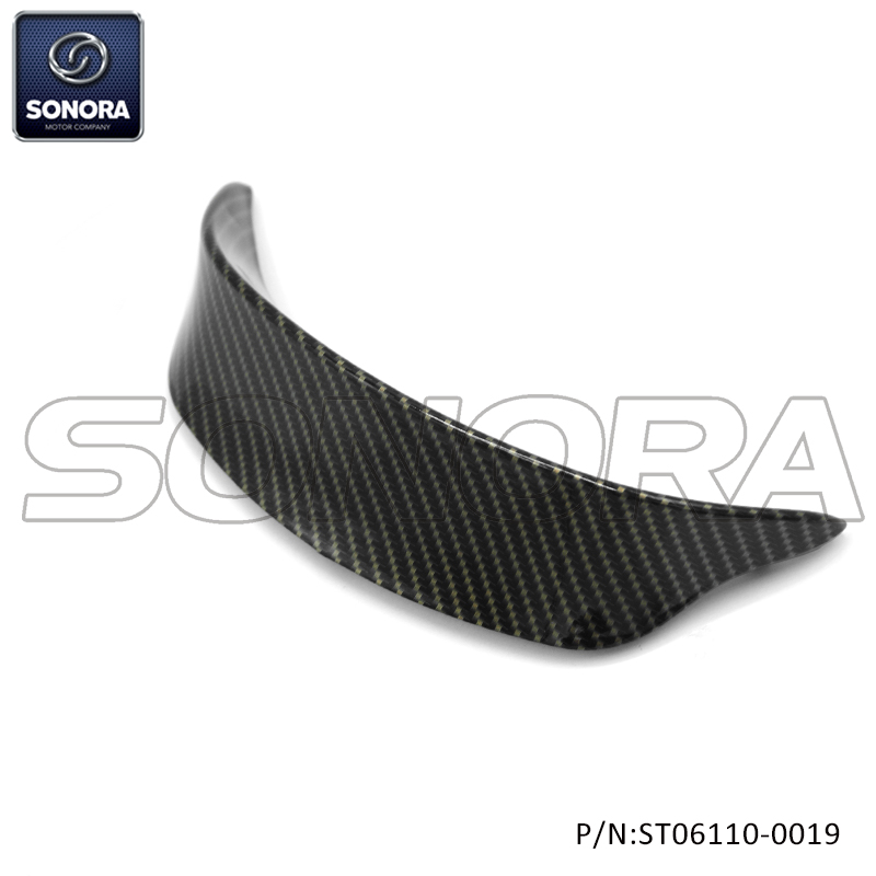 Vespa Sprint Headlight Spoiler carbon firber looking（P/N:ST06110-0019) Top Quality