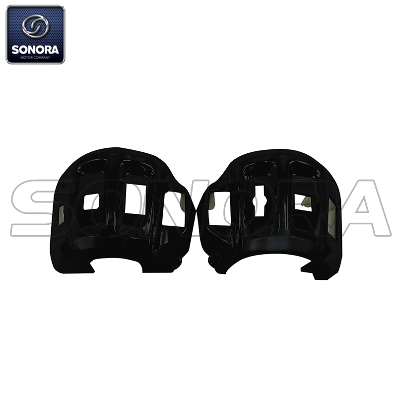 VESPA GTS E5 SWITCH COVER-SET Bright Black Top Quality Parts