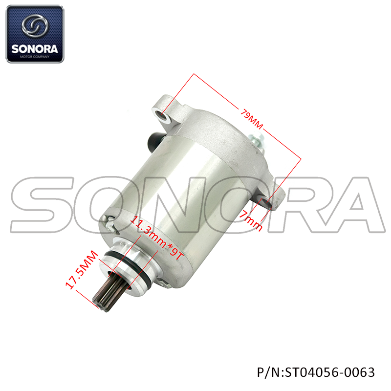 Starter for APRILIA DERBI GILERA MALAGUTI PIAGGIO VESPA 125-200cc 4T Top Quality (P/N:ST04056-0063) Top Quality