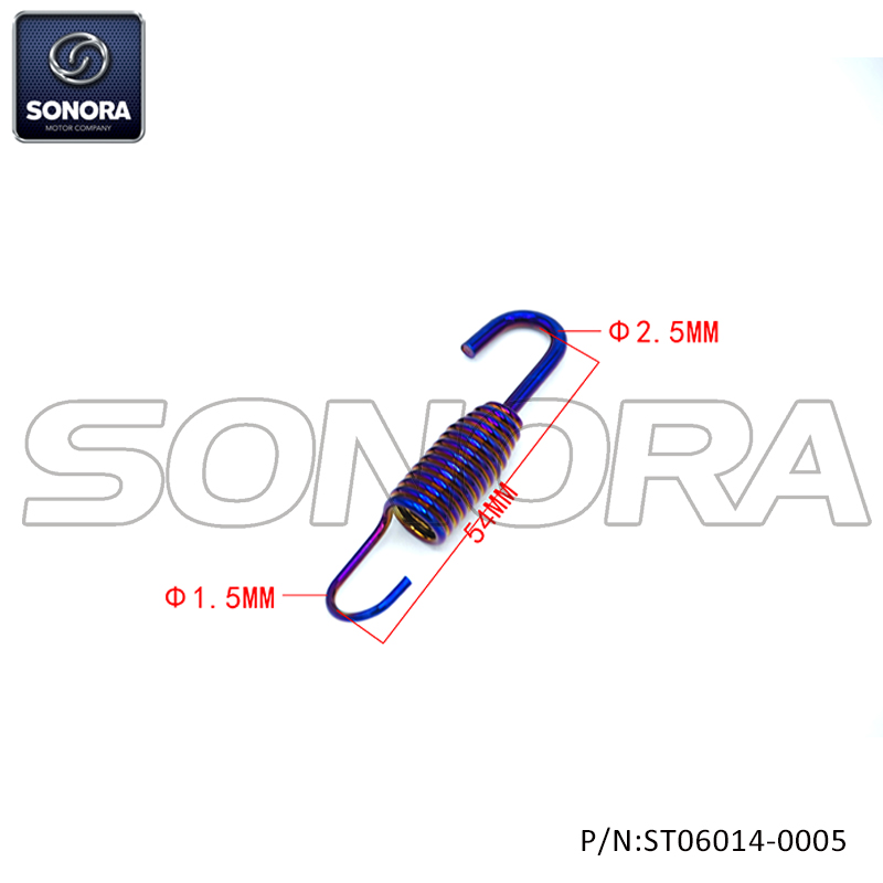  Rieju 50 Exhaust pipe spring（P/N:ST06014-0005） Top Quali