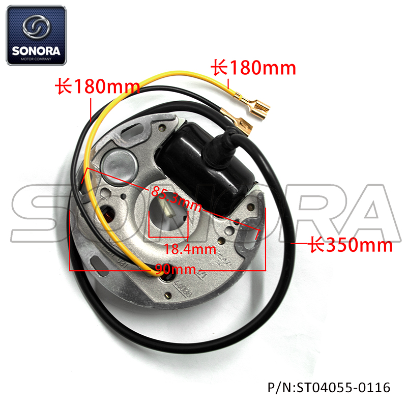 PUCH MAXI 6V 15W stator (P/N:ST04055-0116) Top Quality