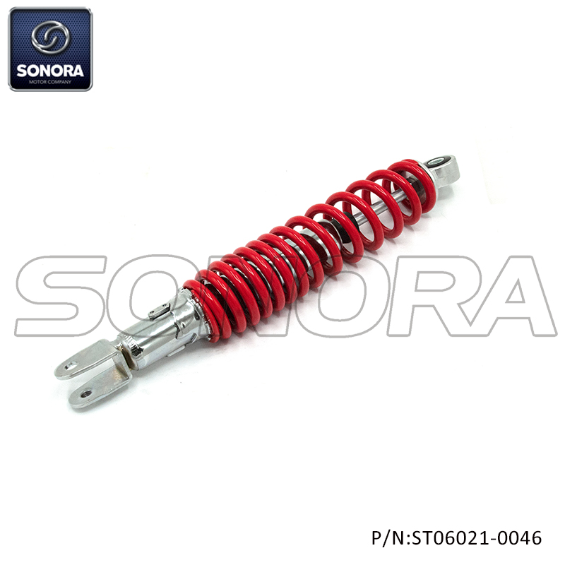 Shock absorber red/chrome 340MM (P/N:ST06021-0046) Top Quality