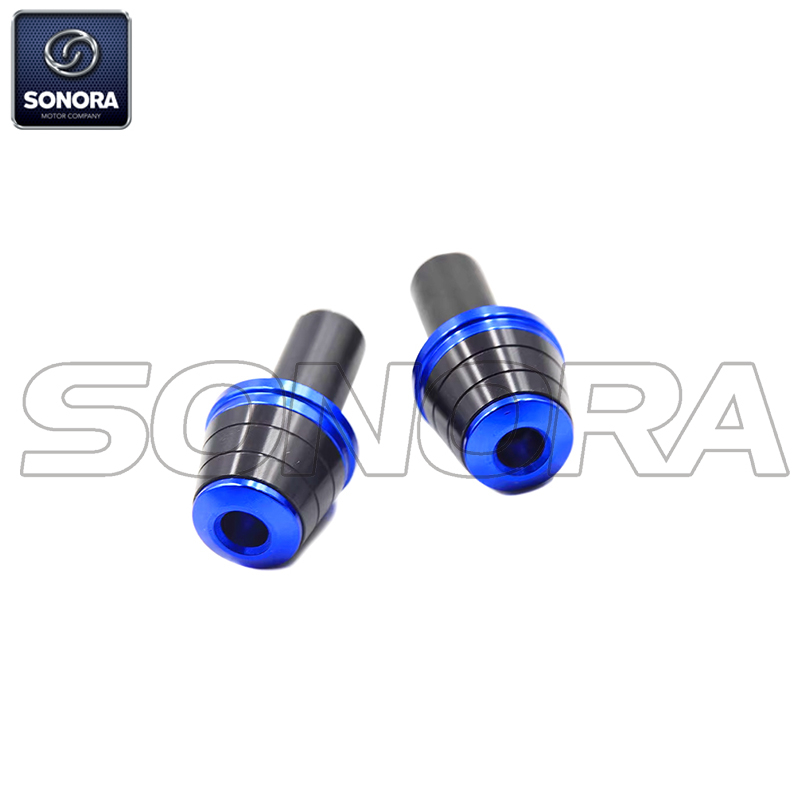 BAR END CAPS Blue Top Quality