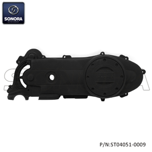 Vespa Primavera,Sprint50cc 3V 4T Left Crankcase Cover-Matt black (P/N:ST04051-0009) Top Quality