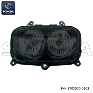 Booster headlighht with smoke lens (P/N:ST02000-0102) Top Quality