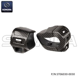 VESPA SPRINT Primavera Styling handle switch cover carbon look（P/N:ST06030-0030） Top Quality