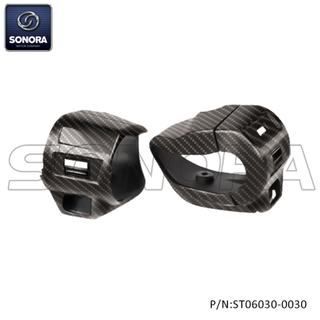 VESPA SPRINT Primavera Styling handle switch cover carbon look（P/N:ST06030-0030） Top Quality