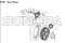 F-09 Rear Wheel JET 14 XS175T-2 For SYM Spare Part Top Quality