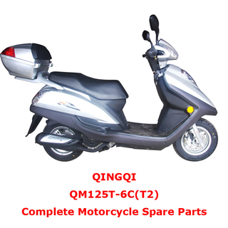 QINGQI QM125T-6C T2 Complete Motorcycle Spare Parts