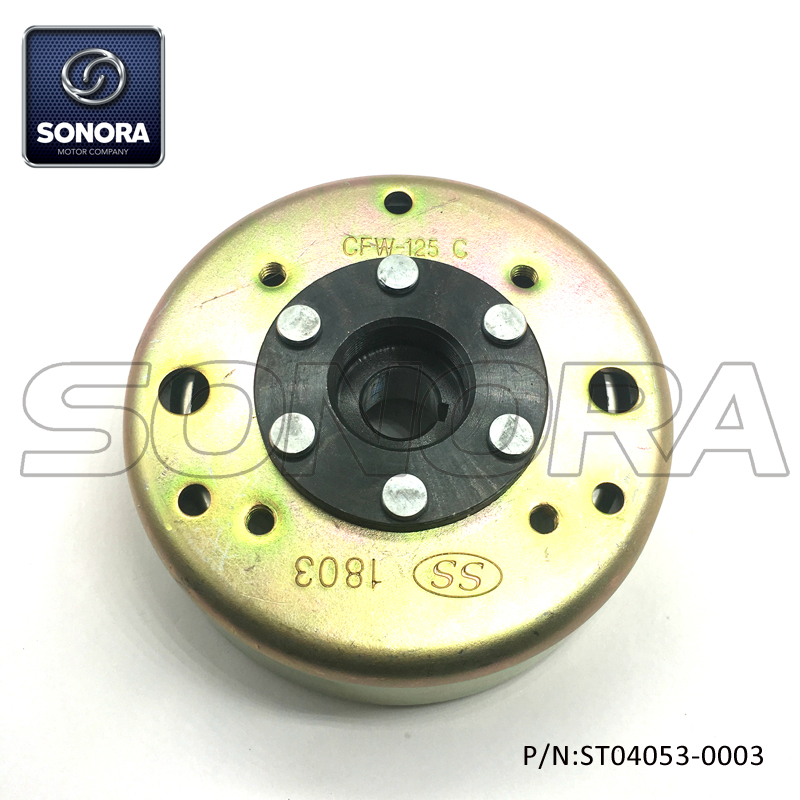 ZNEN GY6 125 12 Poles Fly wheel (P/N:ST04053-0003) Top Quality