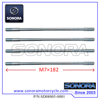 Cylinder Head Long Studs (M7×182) (P/N:SD08005-0001) Top Quality
