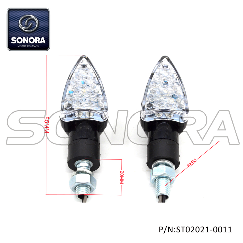 ST02021-0011 Plastic Shell, 25 LED E-mark LED Light (1)