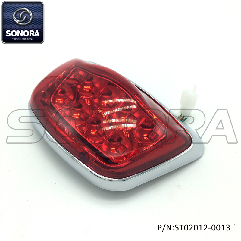 ST02012-0013 ZNEN SPARE PARTS ZN50QT-30A Riva Tail light Chrome frame (3)