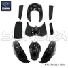 ZNEN ZN50QT-E1 RETRO FARING SET-9PCS Gloss Black(P/N:ST01012-0026) Top Quality